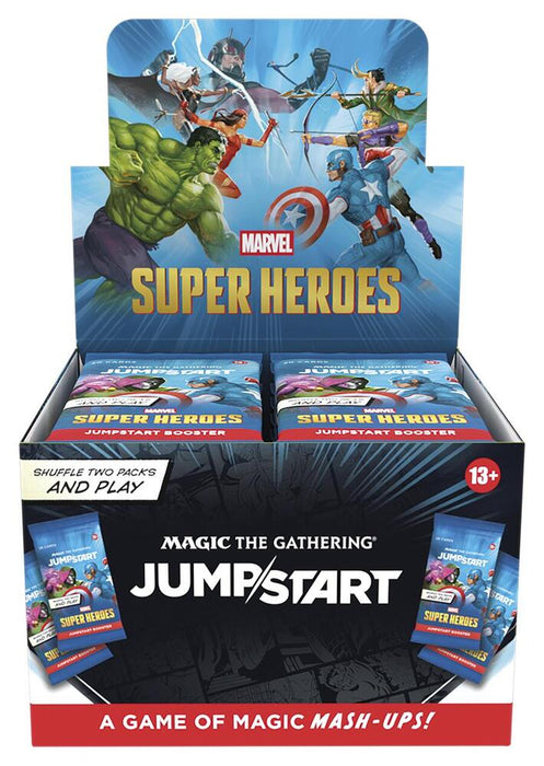 Magic: The Gathering - Marvel Super Heroes - Jumpstart Booster Display (6/26)