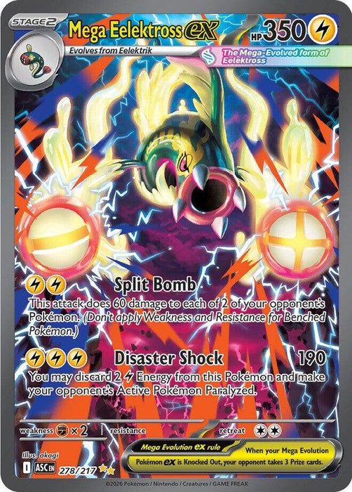 Mega Eelektross ex (278/217) (ASC)