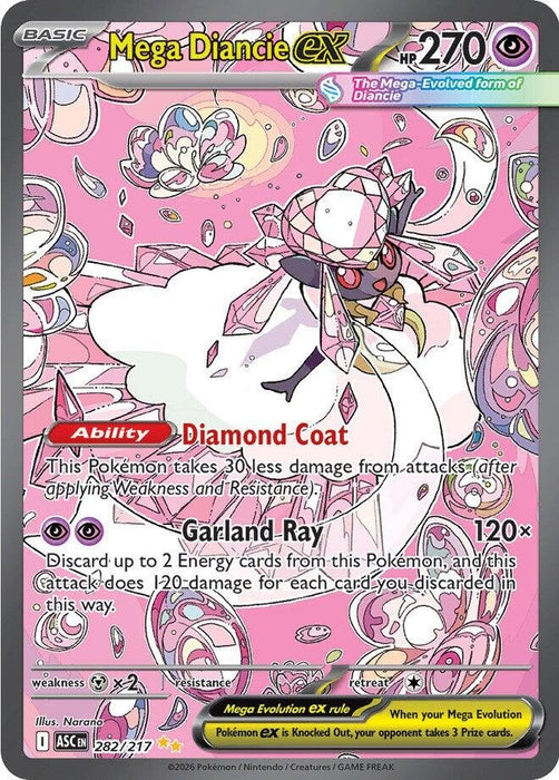 Mega Diancie ex (282/217) (ASC)