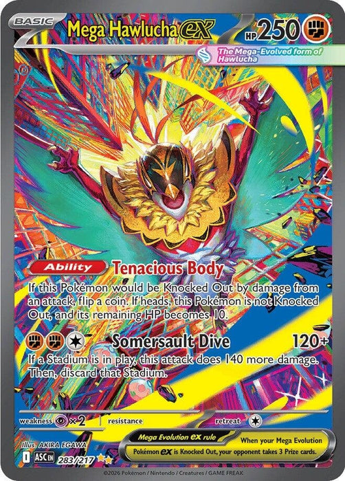 Mega Hawlucha ex (283/217) (ASC)
