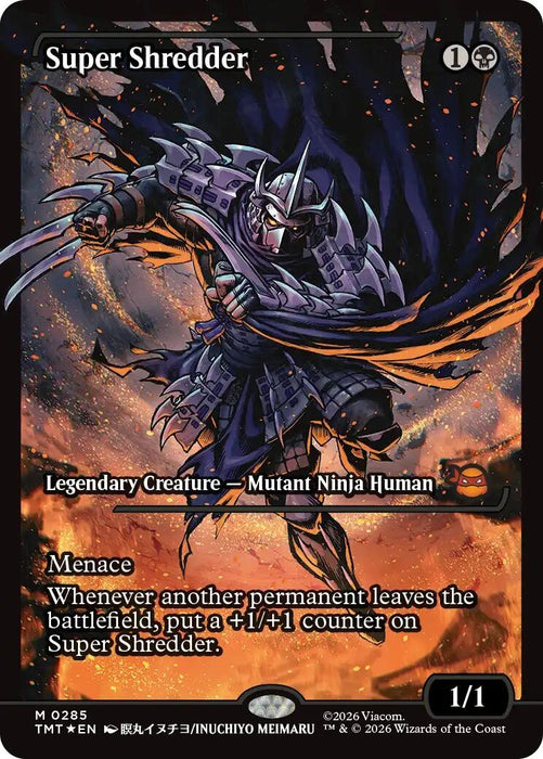 Super Shredder (Showcase) (285) (TMT)