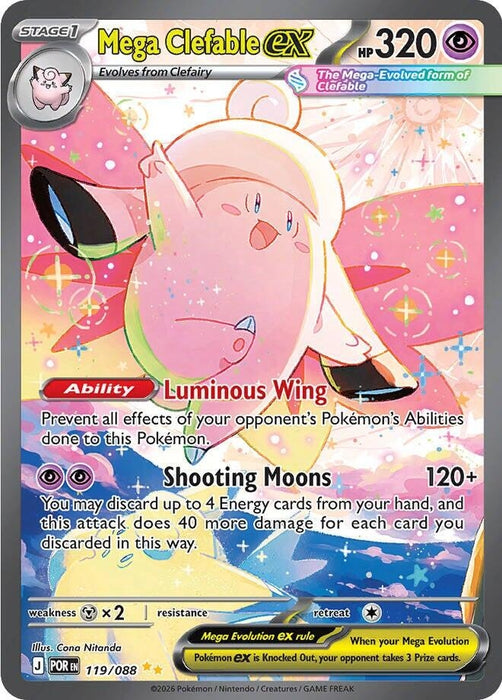 Mega Clefable ex (119/088) (POR)