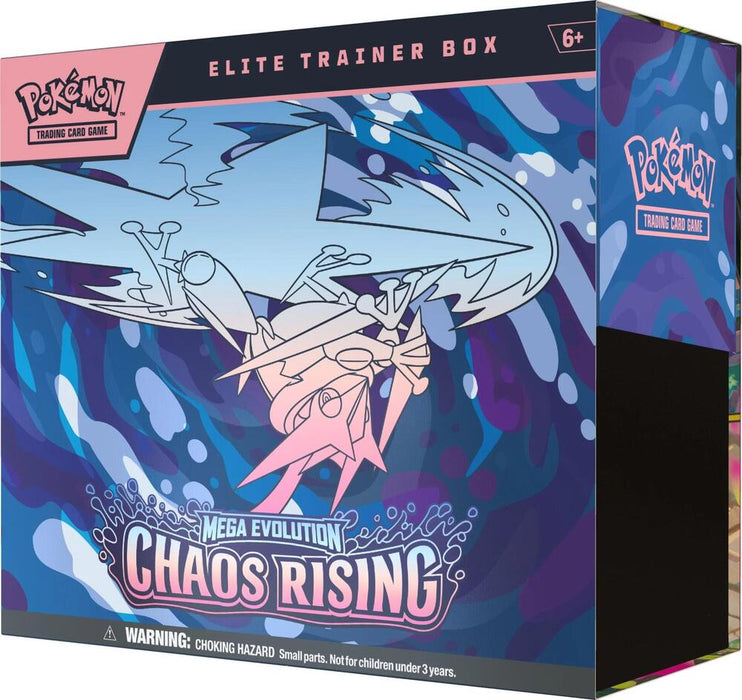 Pokémon TCG: Mega Evolution: Chaos Rising - Elite Trainer Box (Limit 1)