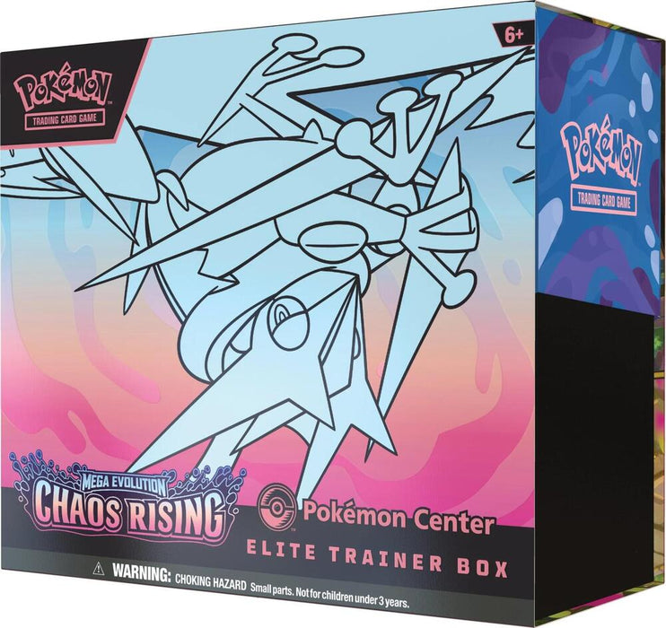 Pokémon TCG: Mega Evolution: Chaos Rising - Elite Trainer Box (Pokémon Center Exclusive)