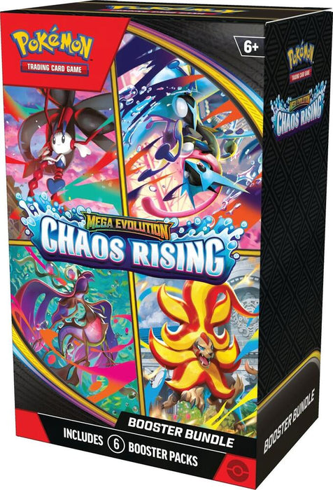 Pokémon TCG: Mega Evolution: Chaos Rising - Booster Bundle (Limit 1)