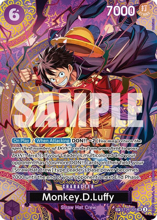 Monkey.D.Luffy (SP) (ST26-005) (OP15-EB04)