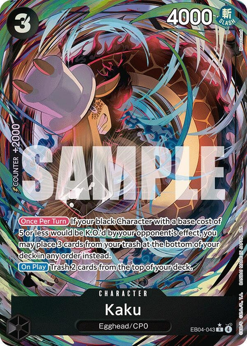 Kaku (Alternate Art) (EB04-043) (OP15-EB04)