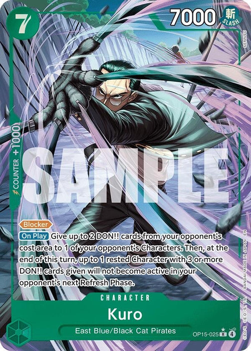 Kuro (Alternate Art) (OP15-025) (OP15-EB04)