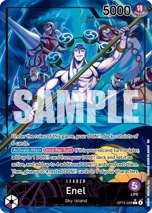 Enel (OP15-058) (Alternate Art) (OP15-058) (OP15-EB04)
