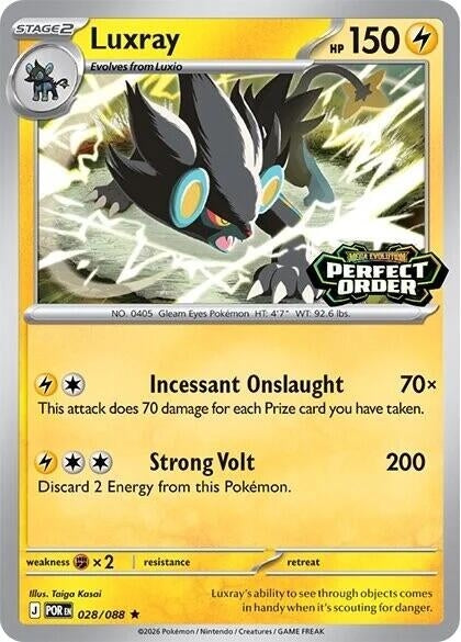 Luxray (Perfect Order Stamped) (028/088) (MCAP)