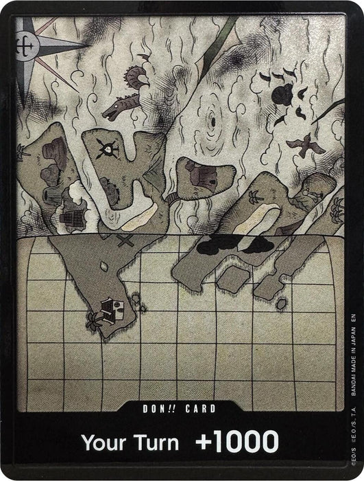 DON!! Card (Sky Island Map) (Double Pack Set Vol. 10) (OP15-EB04)