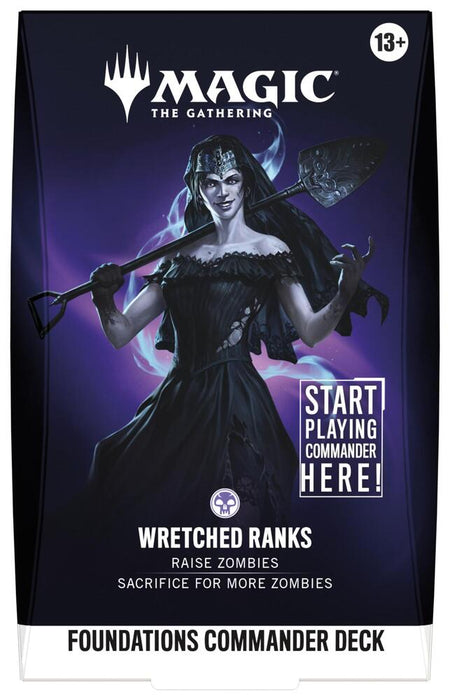 Magic: The Gathering - Foundations - Commander Deck (Wretched Ranks)