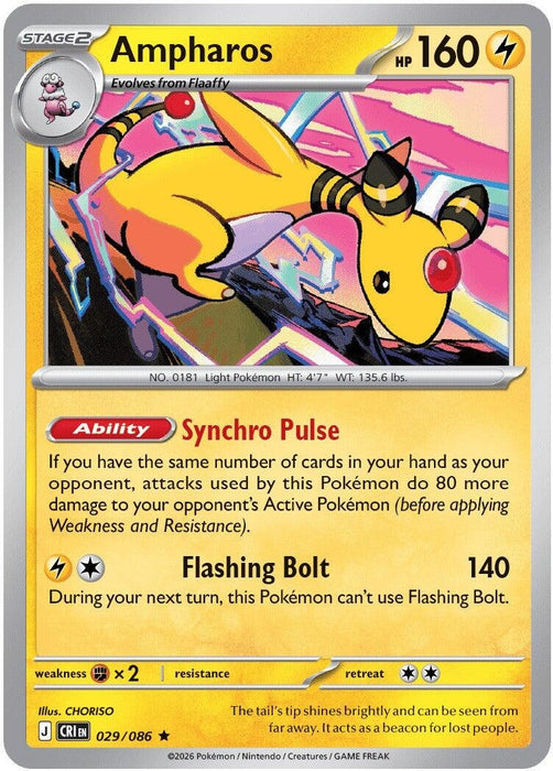 Ampharos - 029/086 (Non-Holo) (029/086) (PR)