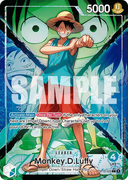 Monkey.D.Luffy (022) (Alternate Art) (OP16-022) (OP16)