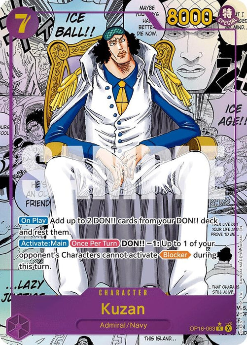 Kuzan (Manga) (OP16-063) (OP16)
