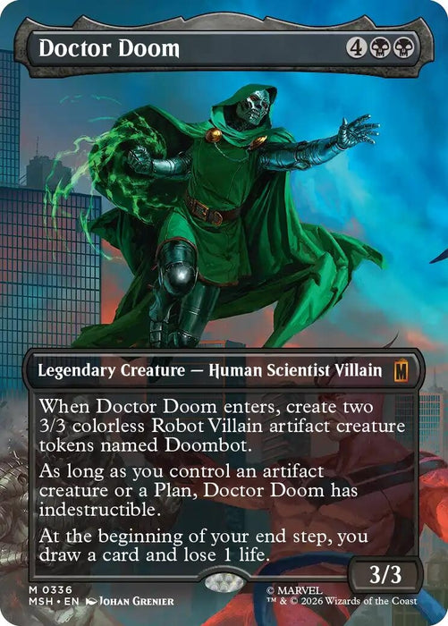 Doctor Doom (Borderless) (0336) (336) (MSH)