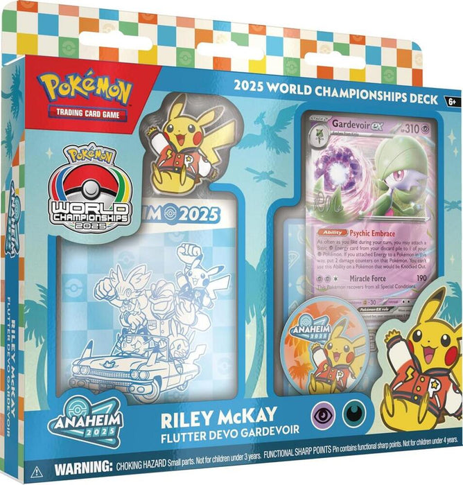 Pokémon TCG: 2025 World Championship Deck (Flutter Devo Gardevoir - Riley McKay)