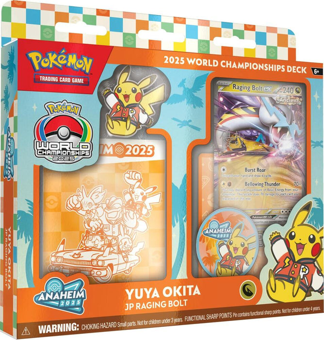 Pokémon TCG: 2025 World Championship Deck (JP Raging Bolt - Yuya Okita)