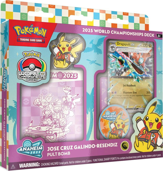 Pokémon TCG: 2025 World Championship Deck (Pult Bomb - Jose Cruz Galindo-Resendiz)