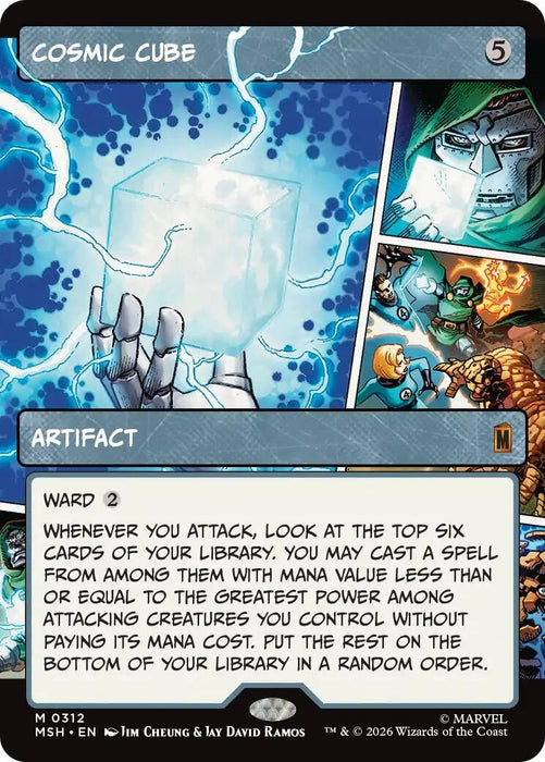 Cosmic Cube (Borderless) (0312) (312) (MSH)
