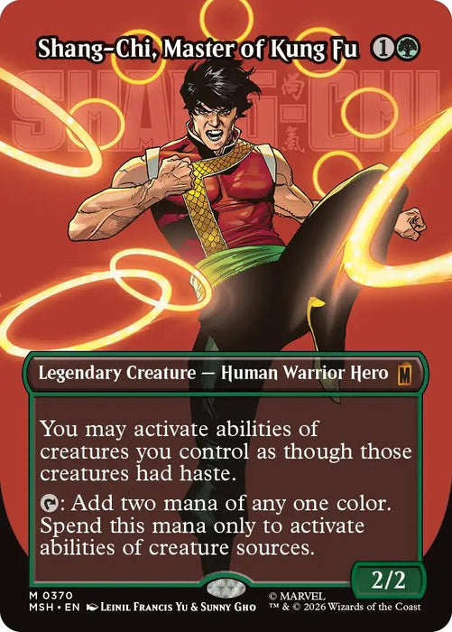 Shang-Chi, Master of Kung Fu (Borderless) (0370) (370) (MSH)