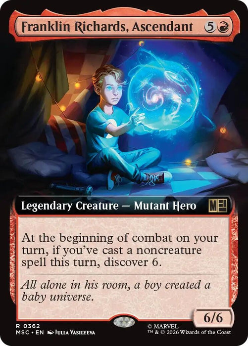 Franklin Richards, Ascendant (Extended Art) (362) (MSC)
