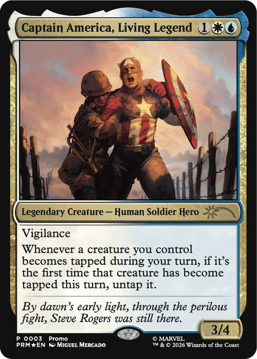 Captain America, Living Legend (3) (MEDIA)