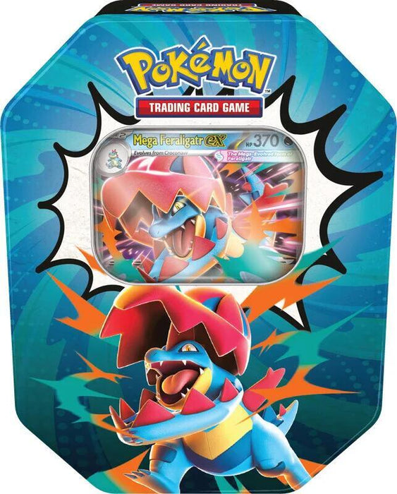Pokémon TCG: Mega Evolution: Ascended Heroes - Mega Feraligatr ex Tin (Limit 1)