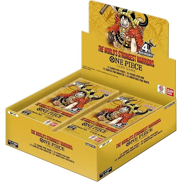 One Piece TCG: The World's Strongest Warriors [OP-17] Booster Box (Limit 1)