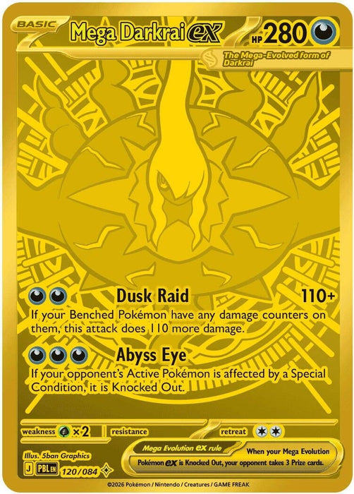 Mega Darkrai ex (120/084) (PBL)