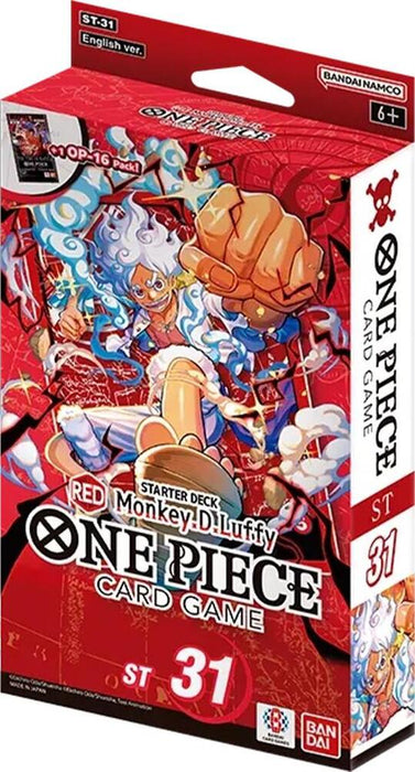 One Piece TCG: Monkey.D.Luffy (Red) [ST-31] - Starter Deck (Limit 1)
