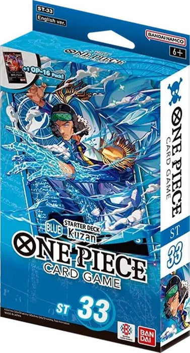 One Piece TCG: Kuzan (Blue) [ST-33] - Starter Deck (Limit 1)