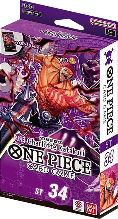One Piece TCG: Charlotte Katakuri (Purple) [ST-34] - Starter Deck (Limit 1)