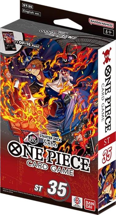 One Piece TCG: Sabo (Red/Black) [ST-35] - Starter Deck (Limit 1)
