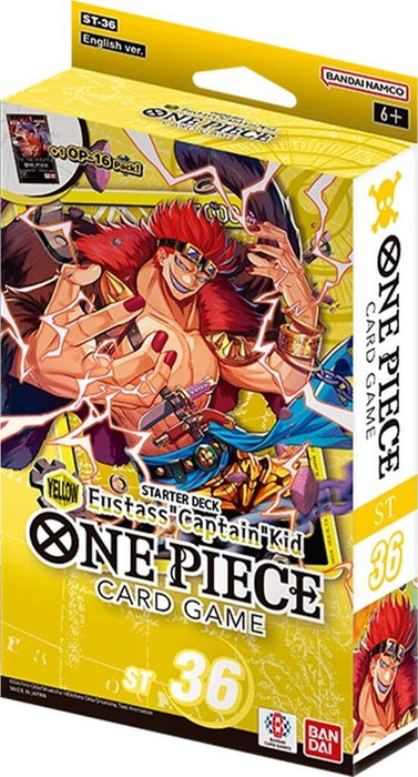 One Piece TCG: Eustass "Captain" Kid (Yellow) [ST-36] - Starter Deck (Limit 1)