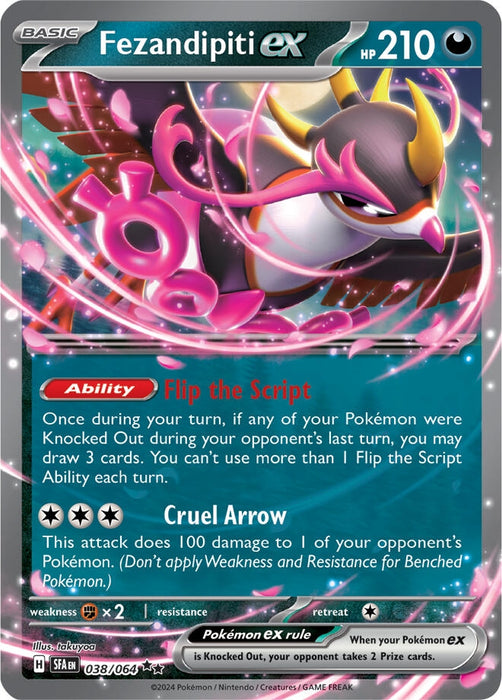 Fezandipiti ex - 038/064 (Starless Holo) (038/064) (PR)