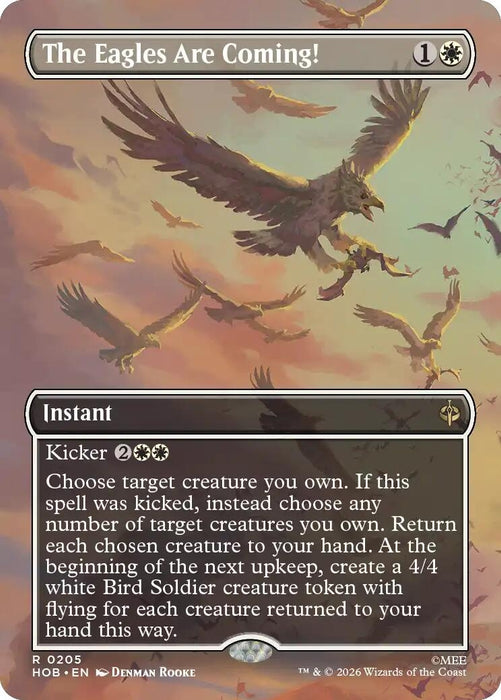 The Eagles Are Coming! (Borderless) (205) (HOB)