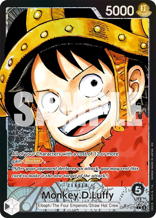 Monkey.D.Luffy (079) (Alternate Art) (OP17-079) (OP17)