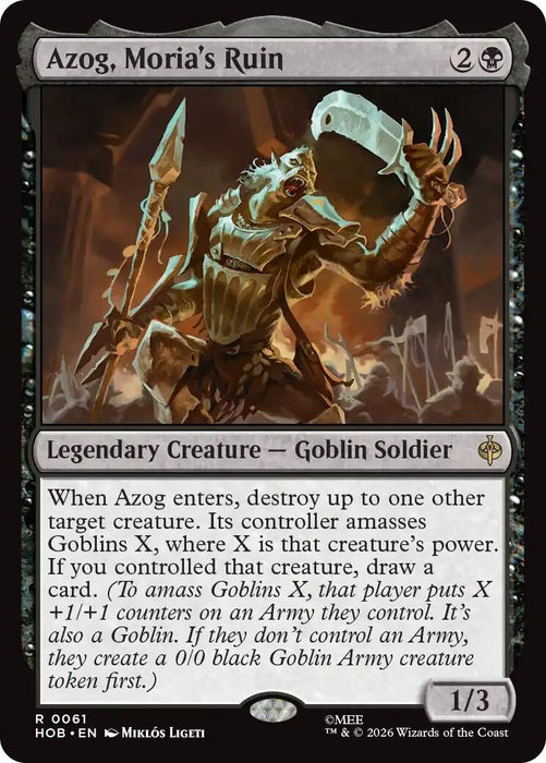 Azog, Moria's Ruin (61) (HOB)