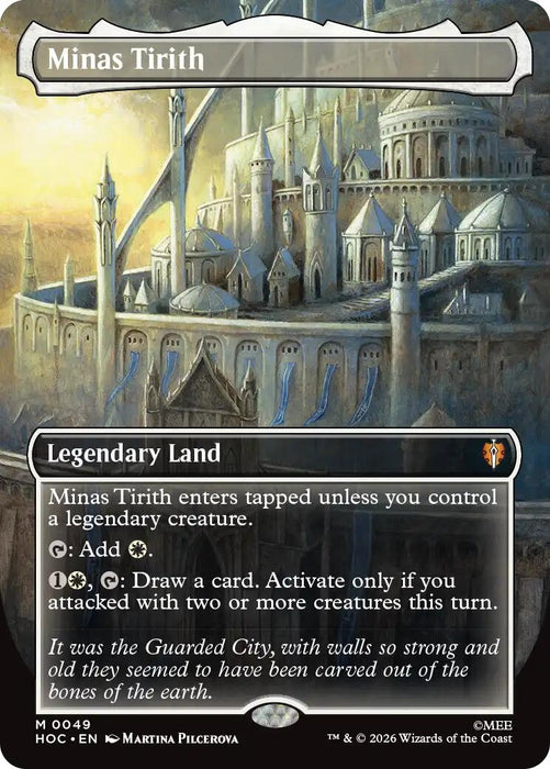 Minas Tirith (Borderless) (49) (HOC)