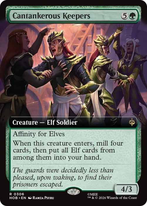 Cantankerous Keepers (Extended Art) (306) (HOB)