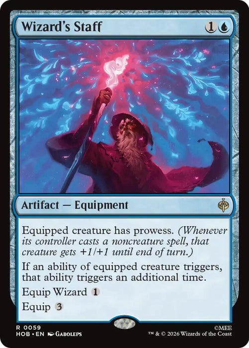Wizard's Staff (59) (HOB)