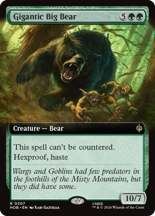 Gigantic Big Bear (Extended Art) (307) (HOB)