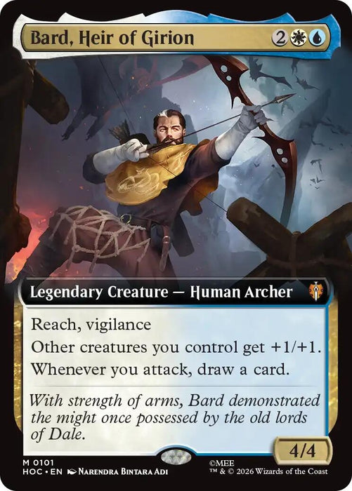 Bard, Heir of Girion (Extended Art) (101) (HOC)