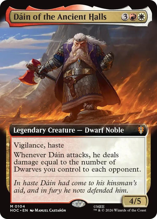 Dain of the Ancient Halls (Extended Art) (104) (HOC)
