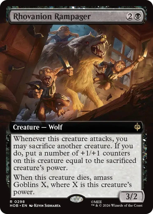 Rhovanion Rampager (Extended Art) (298) (HOB)