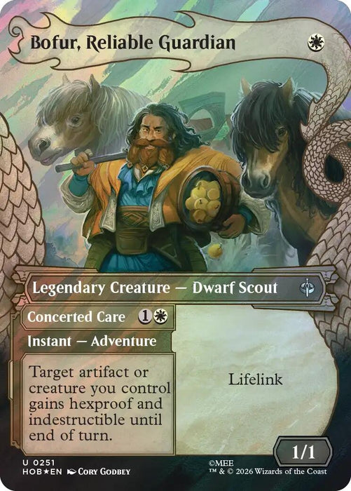 Bofur, Reliable Guardian (Showcase) (Surge Foil) (251) (HOB)