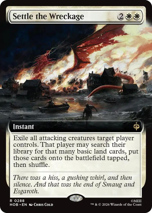 Settle the Wreckage (Extended Art) (288) (HOB)