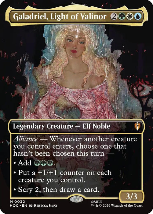 Galadriel, Light of Valinor (Borderless) (32) (HOC)