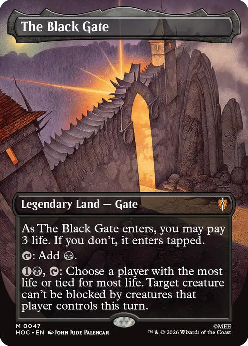The Black Gate (Borderless) (47) (HOC)
